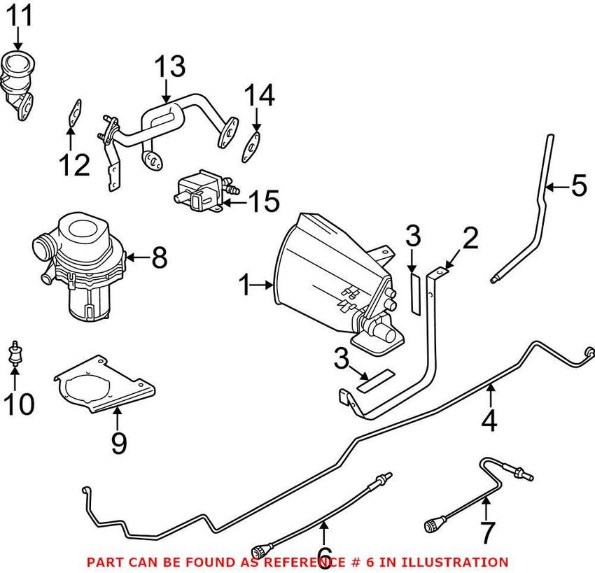 BMW Oxygen Sensor - Front 11781433071